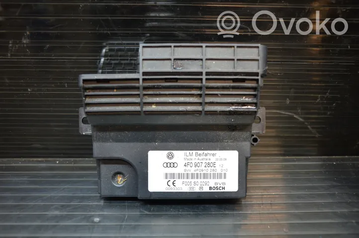 Audi Q7 4L Unité de contrôle à bord d'alimentation 4F0907280E