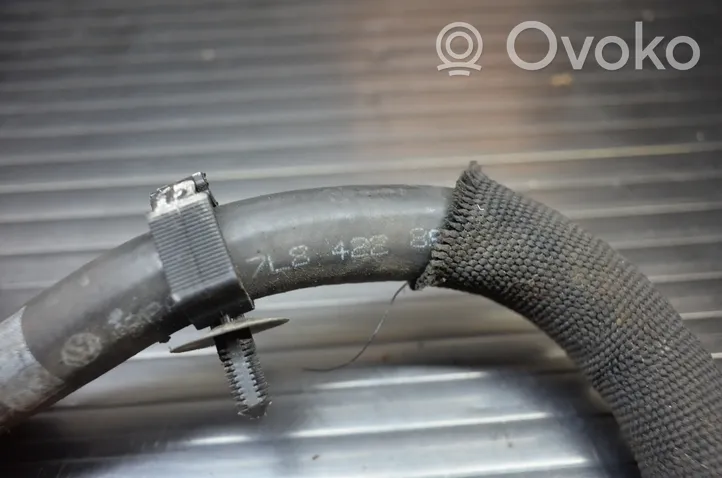 Audi Q7 4L Power steering hose/pipe/line 7L8422895