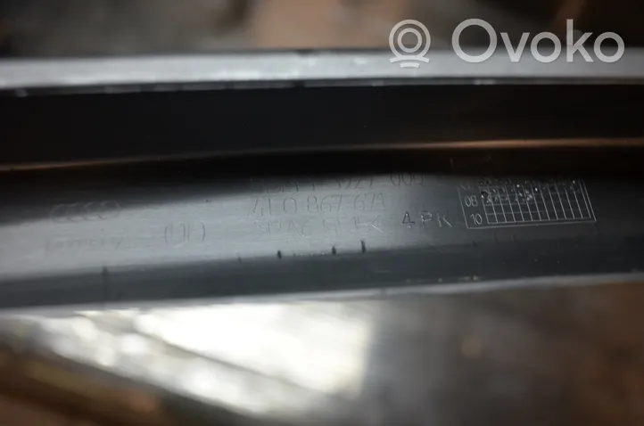 Audi Q7 4L Rivestimento modanatura del vetro della portiera posteriore 4L0867671