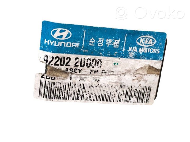 Hyundai Santa Fe Światło przeciwmgłowe przednie 922022B000