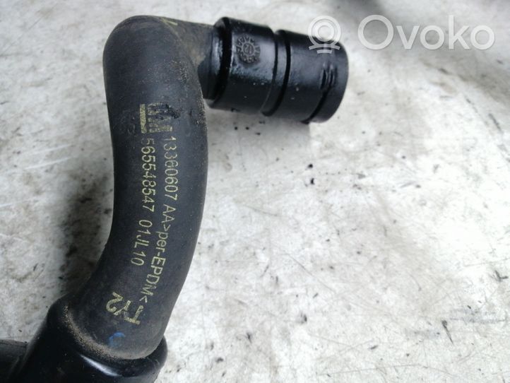Opel Meriva B Vandens nubėgimo žarna/vamzdelis 13360607AA