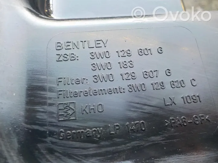 Bentley Continental Boîtier de filtre à air 3W0129601G