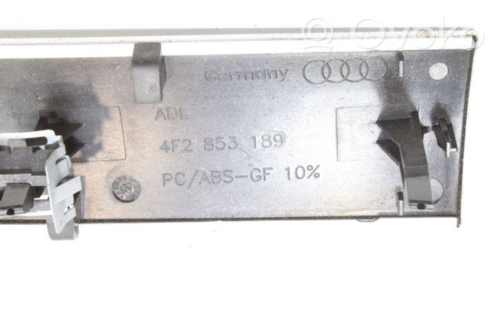 Audi A6 Allroad C6 Boîte à gants garniture de tableau de bord 4F2853189