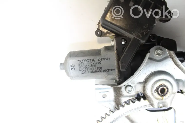 Toyota Auris 150 Mécanisme lève-vitre de porte arrière avec moteur 8570102010