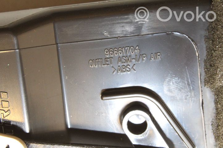 Opel Antara Copertura griglia di ventilazione cruscotto 96661704
