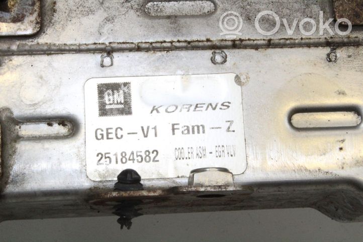 Chevrolet Orlando EGR-venttiili/lauhdutin 25184582