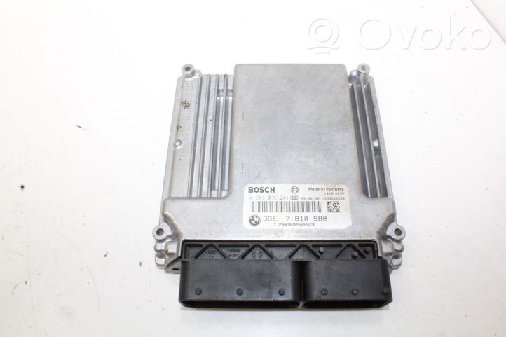 BMW 6 E63 E64 Engine ECU kit and lock set 0281015241