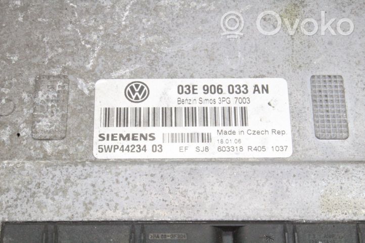 Skoda Fabia Mk3 (NJ) Calculateur moteur ECU 03E906033AN