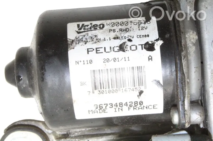 Peugeot RCZ Silniczek wycieraczek szyby przedniej / czołowej 9673484280