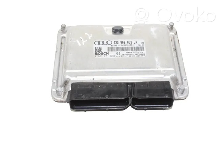 Audi TT TTS Mk2 Aizdedzes ECU komplekts 022906032LA