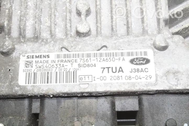 Ford Fusion Calculateur moteur ECU 7S6112A650FA