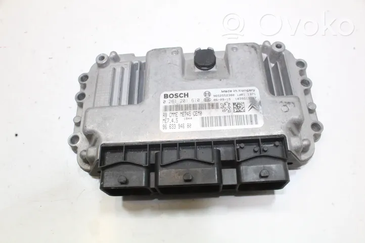 Peugeot 307 Moottorin ohjainlaite/moduuli 9663394680