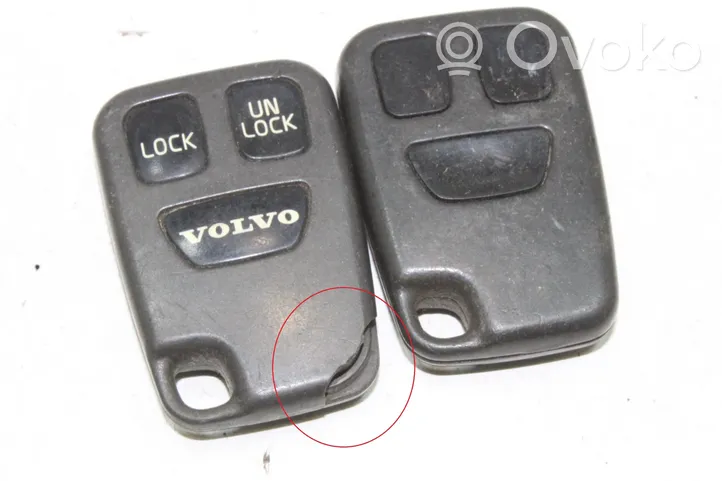 Volvo S40, V40 Užvedimo raktas (raktelis)/ kortelė 30857614