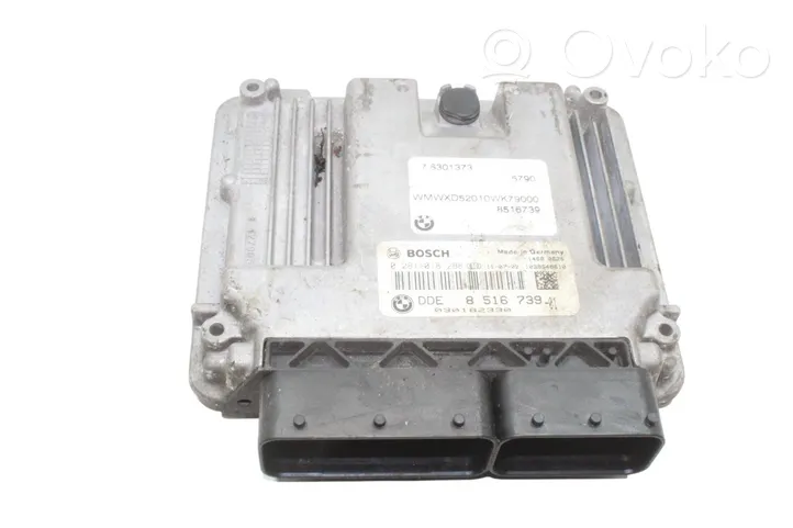 Mini Cooper Countryman R60 Komputer / Sterownik ECU i komplet kluczy 8516739