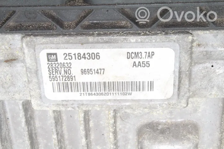 Chevrolet Captiva Sterownik / Moduł ECU 25184306
