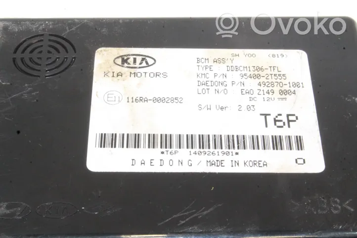 KIA Optima Kit calculateur ECU et verrouillage 391202A317