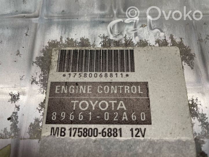 Toyota Corolla Verso AR10 Sterownik / moduł wtrysku 8966102A60