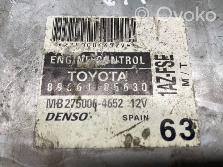 Toyota Avensis T250 Centralina/modulo del motore 8966105630