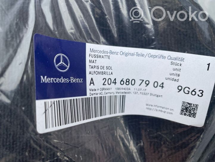 Mercedes-Benz C W204 Kilimėlių komplektas A2046808004