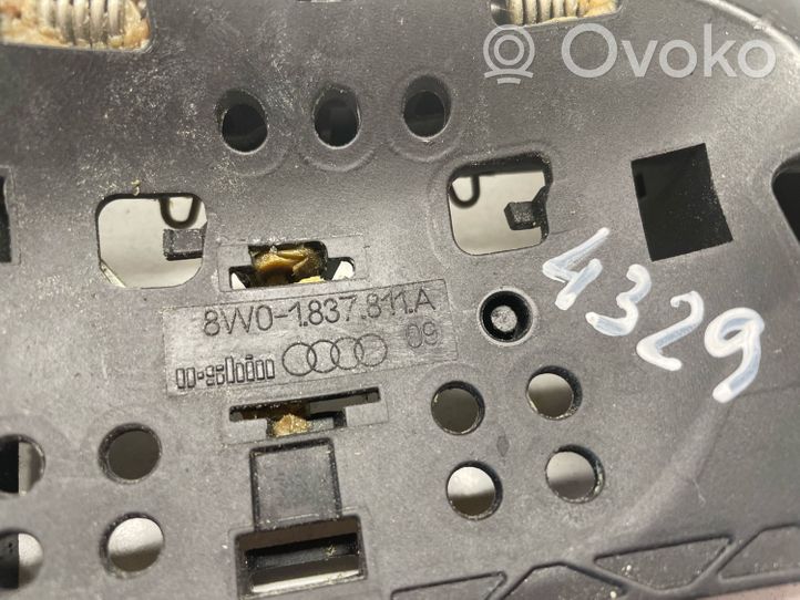 Audi A4 S4 B9 8W Support extérieur, poignée de porte arrière 