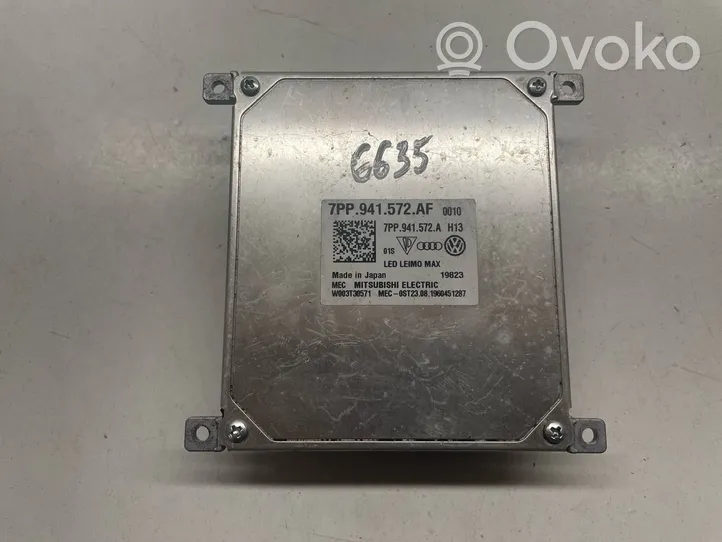 Audi A4 S4 B9 8W Module de ballast de phare Xenon 7PP941572A