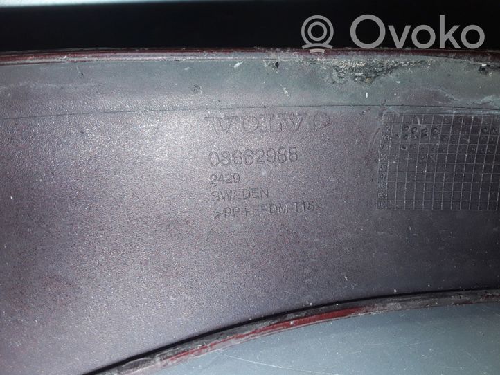 Volvo S80 Front bumper splitter molding 08662988