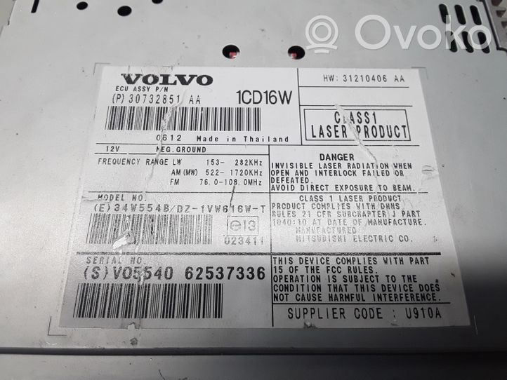 Volvo C30 CD/DVD keitiklis P30732851AA