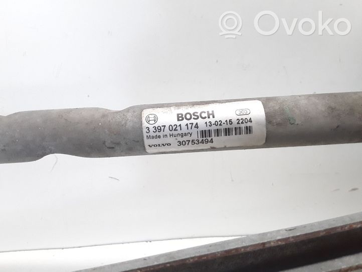 Volvo V60 Mechanizm i silniczek wycieraczek szyby przedniej / czołowej 1397220627