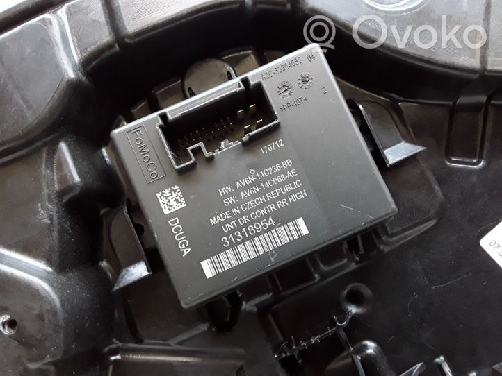 Volvo V40 Elektriskā loga pacelšanas mehānisma komplekts 31318954