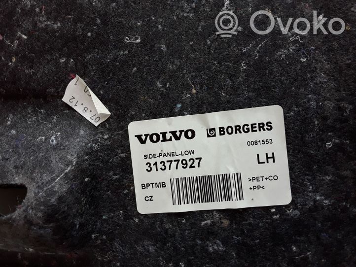 Volvo V40 Garniture panneau latérale du coffre 3137797