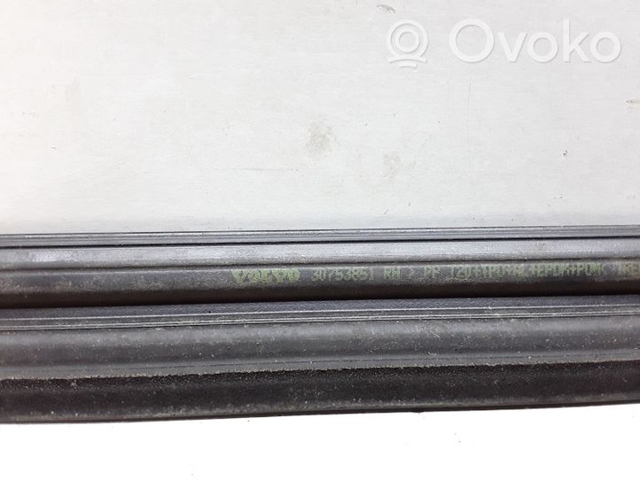 Volvo XC90 Moulures des vitres de la porte avant 30753851