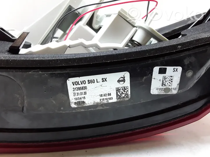 Volvo S60 Rear/tail lights 31395930