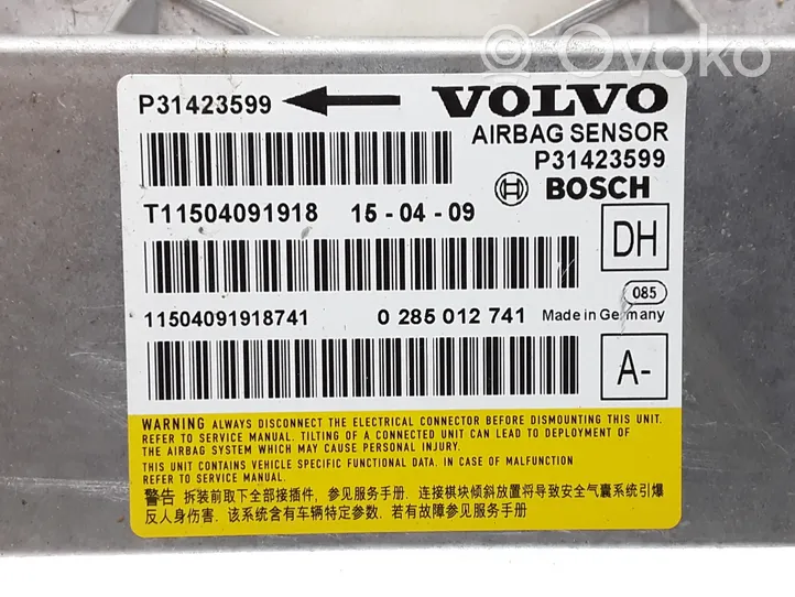 Volvo S60 Airbag control unit/module P31423599