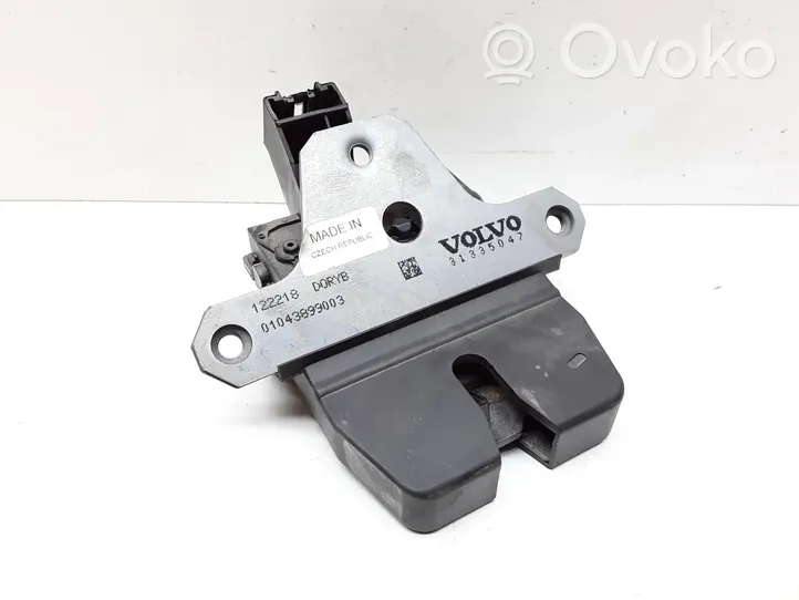 Volvo V50 Blocco/chiusura/serratura del portellone posteriore/bagagliaio 31335047