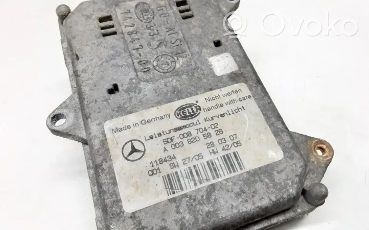 Mercedes-Benz R W251 Sterownik / moduł świateł Xenon A0038205826