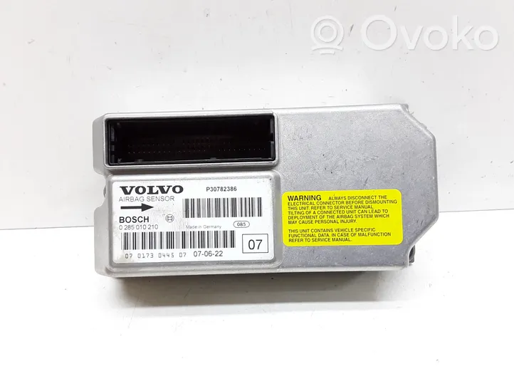 Volvo XC90 Sterownik / Moduł Airbag P30782386