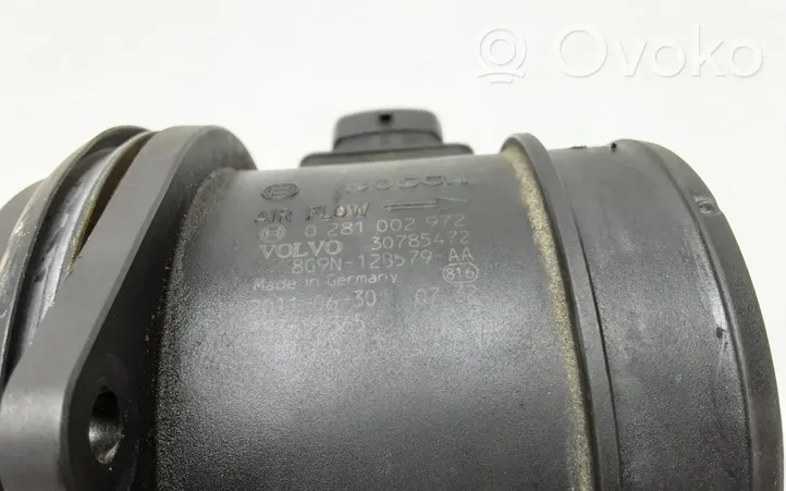 Volvo S60 Mass air flow meter 0281002972