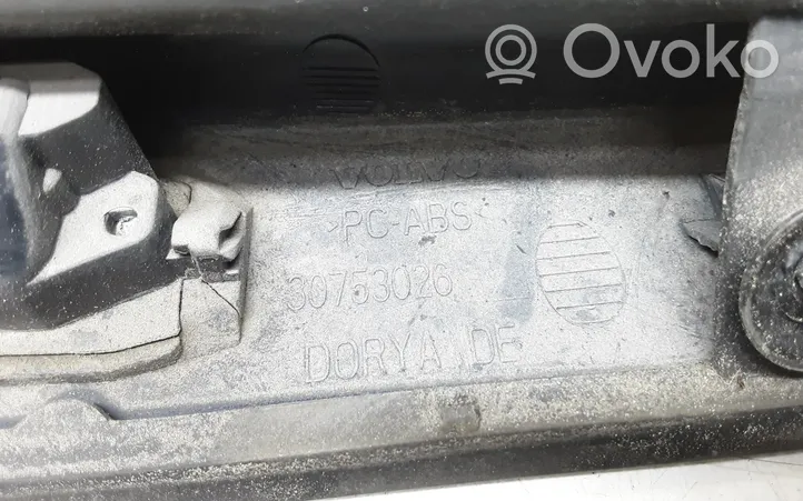 Volvo V50 Takaluukun rekisterikilven valon palkki 30753026