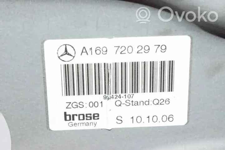 Mercedes-Benz B W245 Elektryczny podnośnik szyby drzwi przednich A1697202979