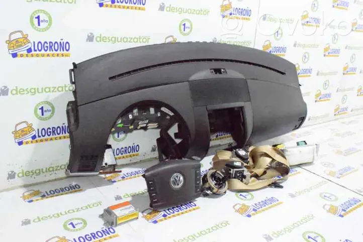 Volkswagen Touareg I Kit airbag avec panneau 7L6857076