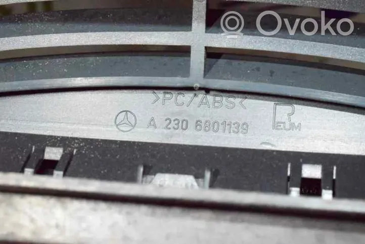 Mercedes-Benz SLK AMG R171 Turvatyynysarja paneelilla A2306801139