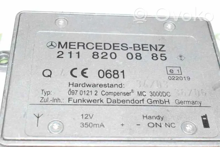 Mercedes-Benz R W251 Wzmacniacz audio A2118200885