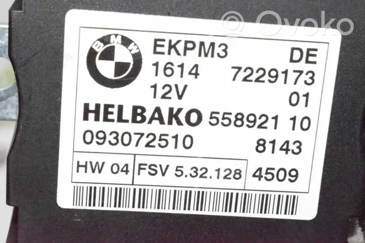 BMW 7 E65 E66 Polttoaineen ruiskutuspumpun ohjainlaite/moduuli 16147229173