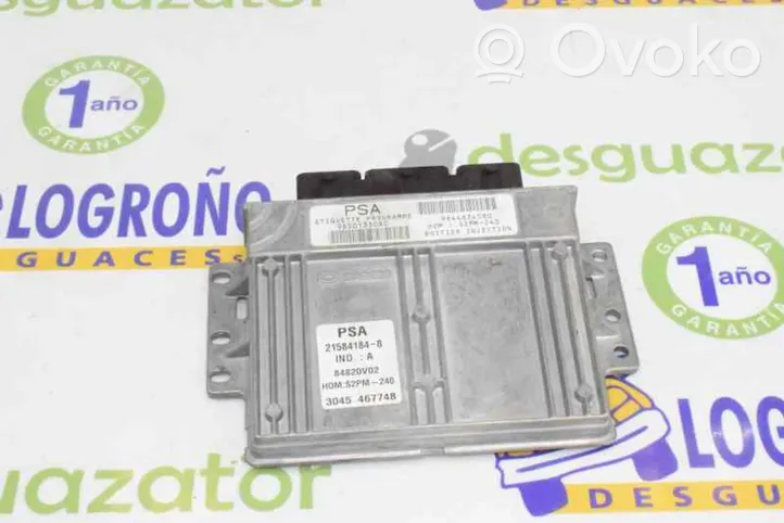 Citroen C5 Sterownik / Moduł ECU 9650133080