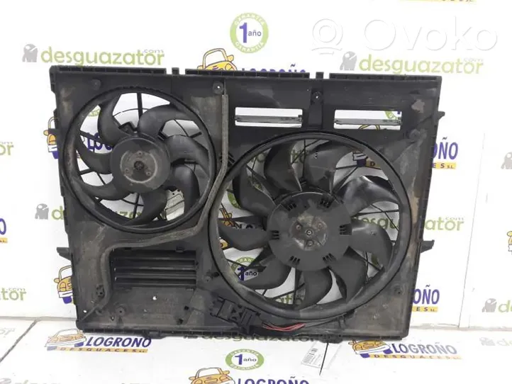 Audi Q7 4M Ventilatore di raffreddamento elettrico del radiatore 7L0959455F