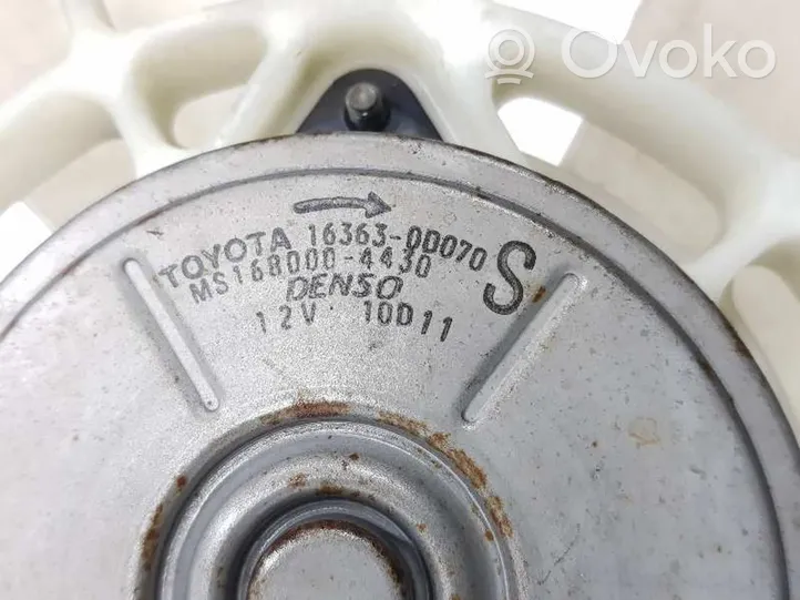 Toyota Corolla Verso E121 Elektryczny wentylator chłodnicy 163630D070
