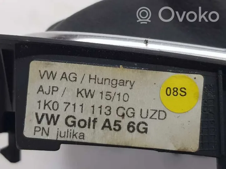 Volkswagen Eos Drążek / Pokrętło zmiany biegów 1K0711113CG