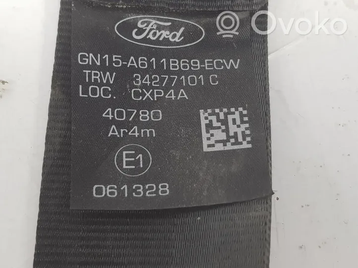 Ford Ecosport Cintura di sicurezza posteriore GN15A611B69ECW