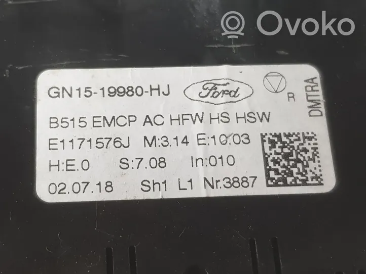 Ford Ecosport Ilmastoinnin ohjainlaite GN1519980HJ