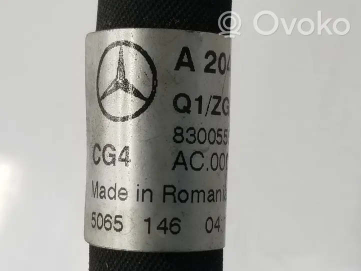 Mercedes-Benz GLK (X204) Pneimatiskā gaisa kompresora ieplūdes caurules šļūtene A2048305616
